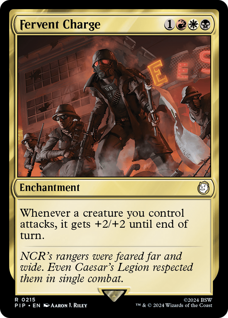 Carga Fervente / Fervent Charge - Magic: The Gathering - MoxLand