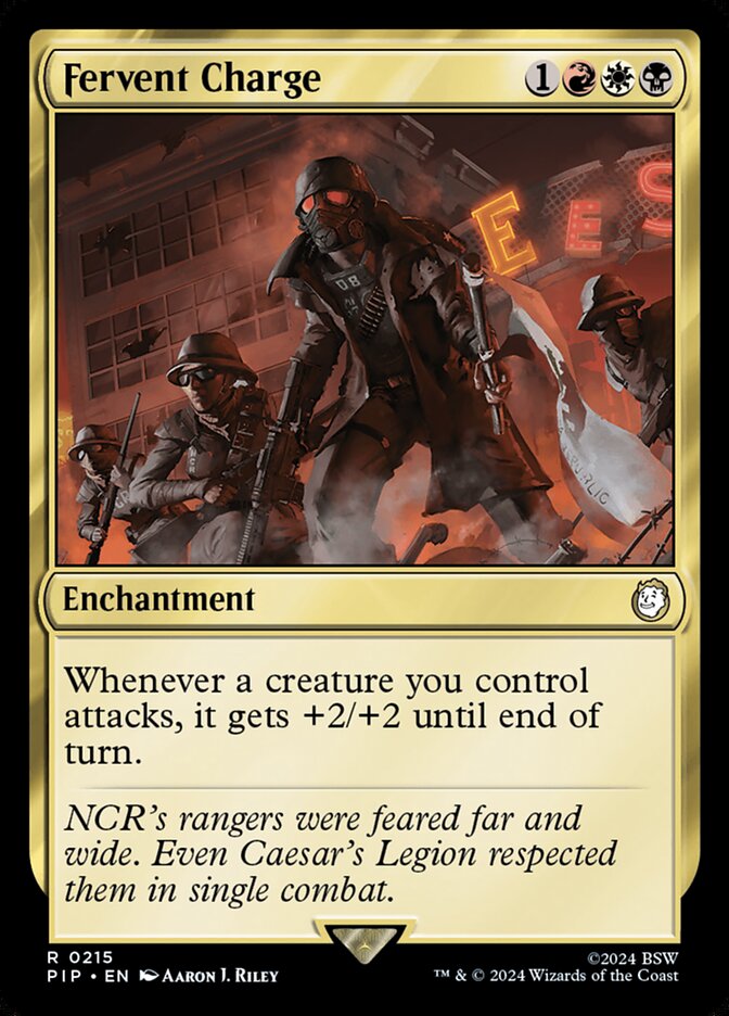 Carga Fervente / Fervent Charge - Magic: The Gathering - MoxLand