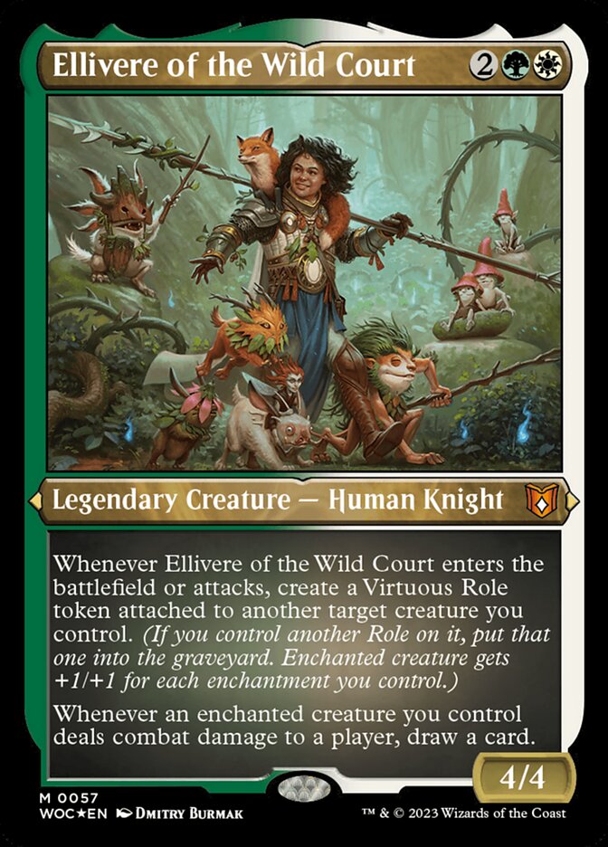 Ellivere da Corte Selvagem / Ellivere of the Wild Court - Magic: The Gathering - MoxLand