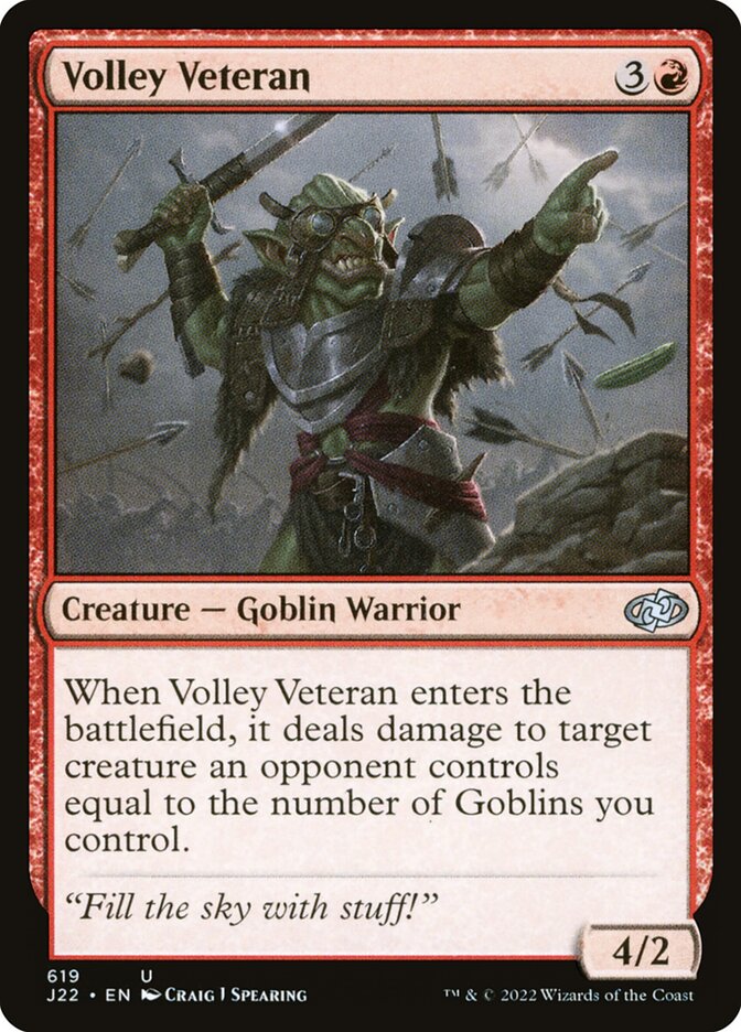 Veterano das Saraivadas / Volley Veteran - Magic: The Gathering - MoxLand