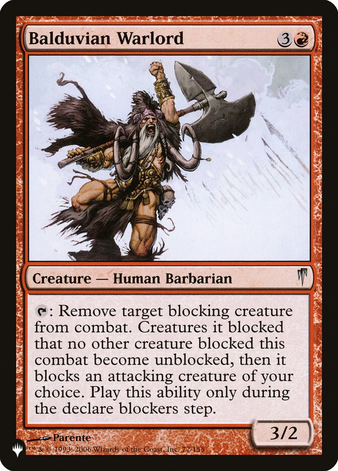 Comandante Balduviano / Balduvian Warlord - Magic: The Gathering - MoxLand