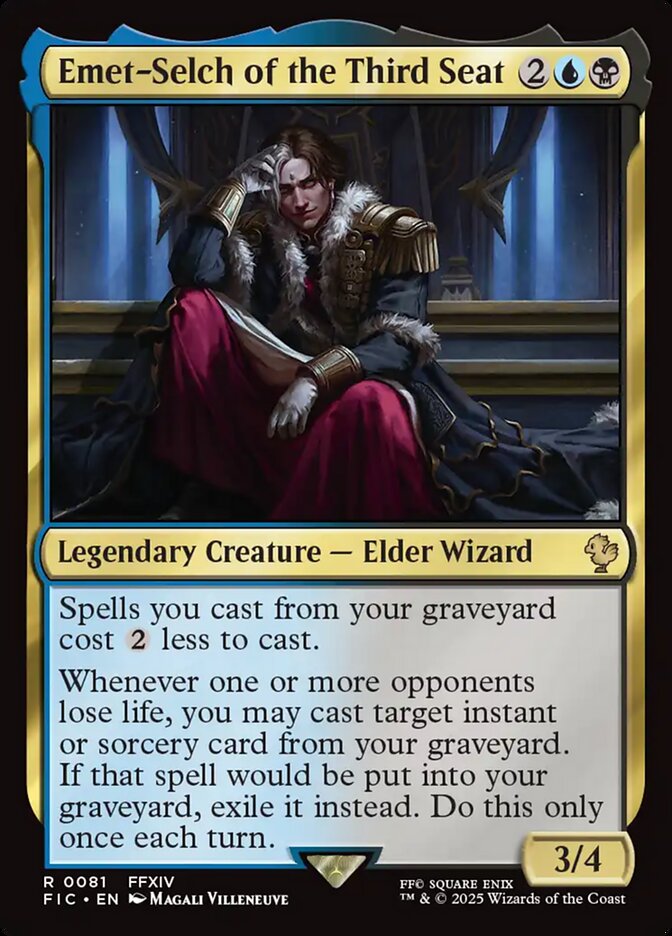 Emet-Selch of the Third Seat - Magic: The Gathering - MoxLand