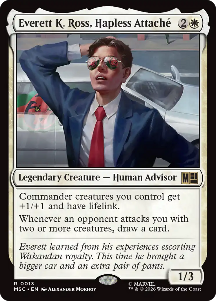 Everett K. Ross, Hapless Attaché - Magic: The Gathering - MoxLand