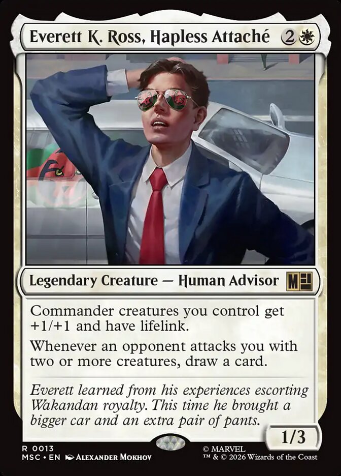 Everett K. Ross, Hapless Attaché - Magic: The Gathering - MoxLand