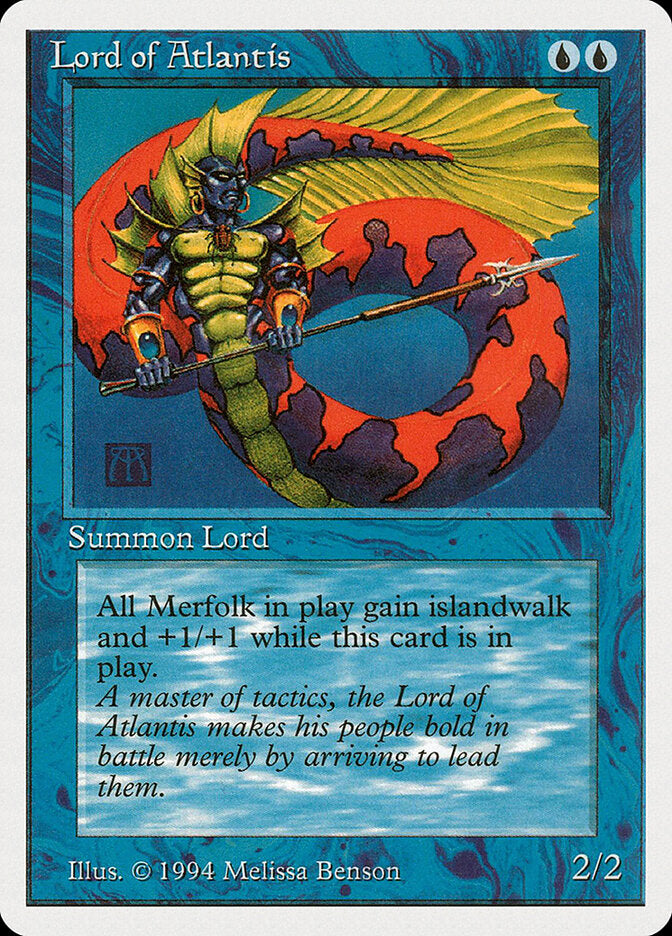 Senhor da Atlântida / Lord of Atlantis - Magic: The Gathering - MoxLand