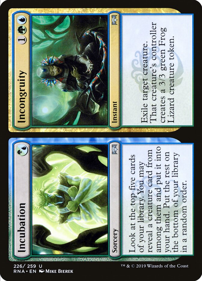 Incubação / Incongruência / Incubation / Incongruity - Magic: The Gathering - MoxLand