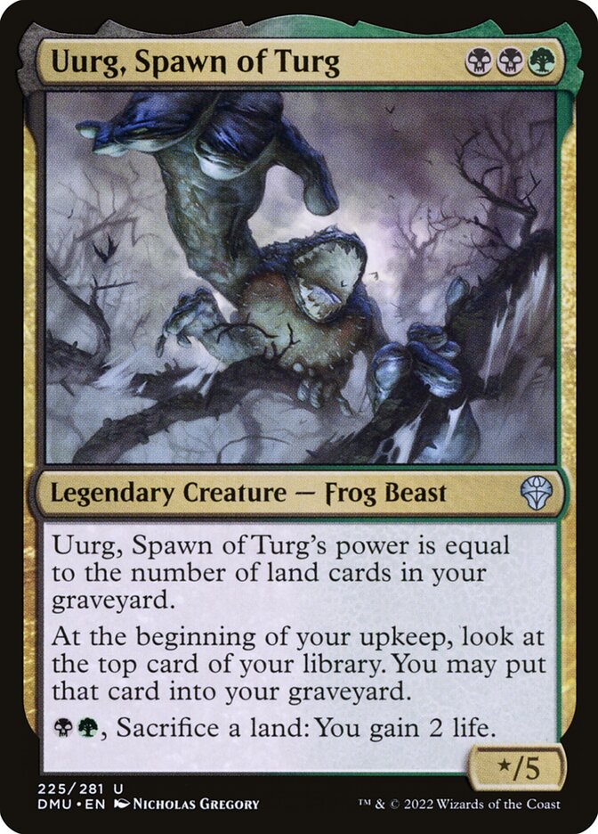 Uurg, Prole de Turg / Uurg, Spawn of Turg - Magic: The Gathering - MoxLand