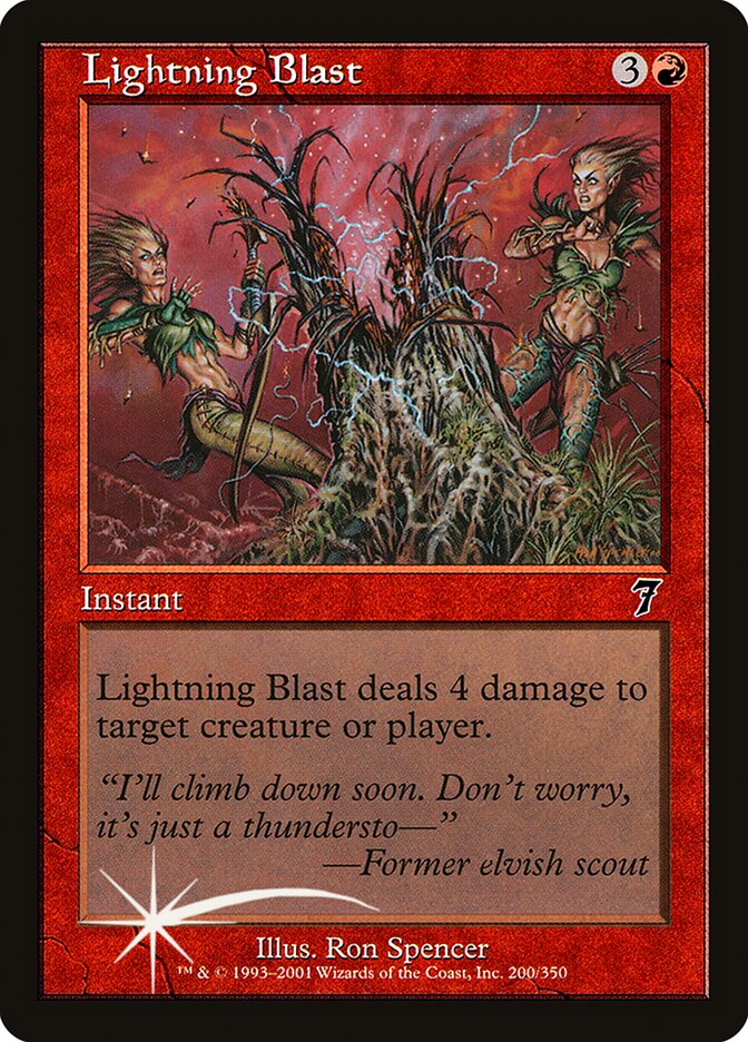 Explosão do Relâmpago / Lightning Blast - Magic: The Gathering - MoxLand
