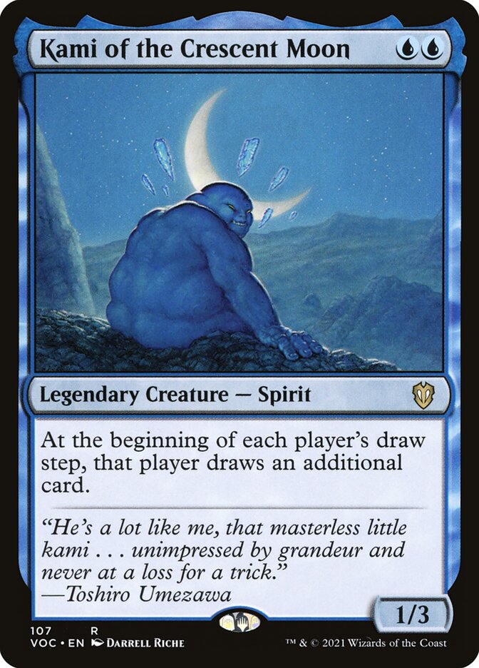Kami da Lua Crescente / Kami of the Crescent Moon - Magic: The Gathering - MoxLand