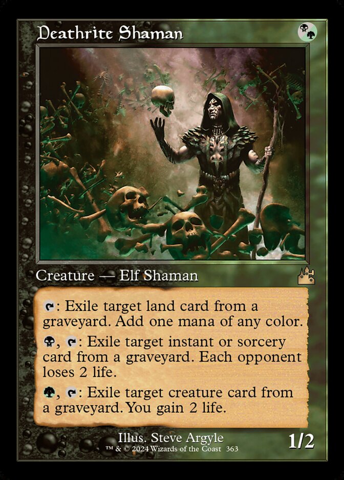 Xamã do Ritual Mortífero / Deathrite Shaman - Magic: The Gathering - MoxLand