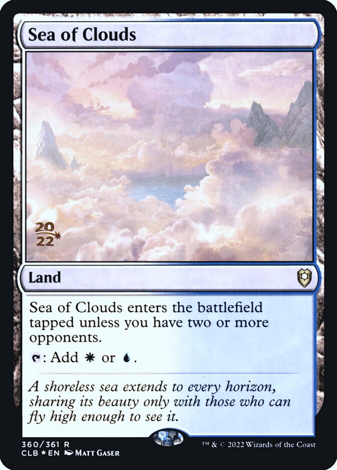 Mar de Nuvens / Sea of Clouds - Magic: The Gathering - MoxLand