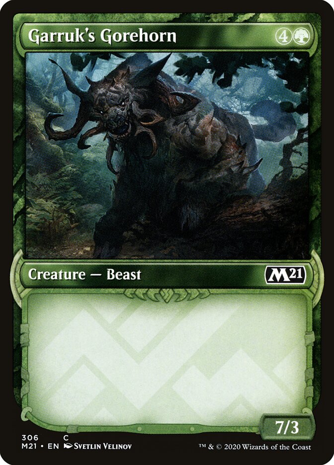 Escorneador de Garruk / Garruk's Gorehorn - Magic: The Gathering - MoxLand