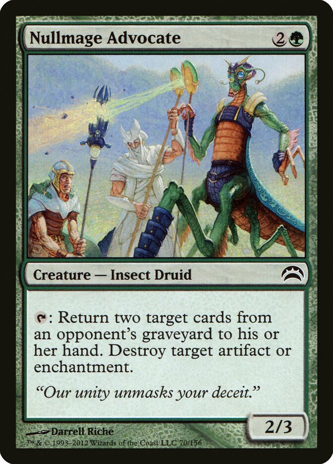 Advogado dos Magi-Anuladores / Nullmage Advocate - Magic: The Gathering - MoxLand