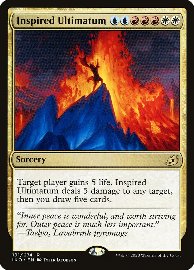 Ultimato Inspirado / Inspired Ultimatum - Magic: The Gathering - MoxLand