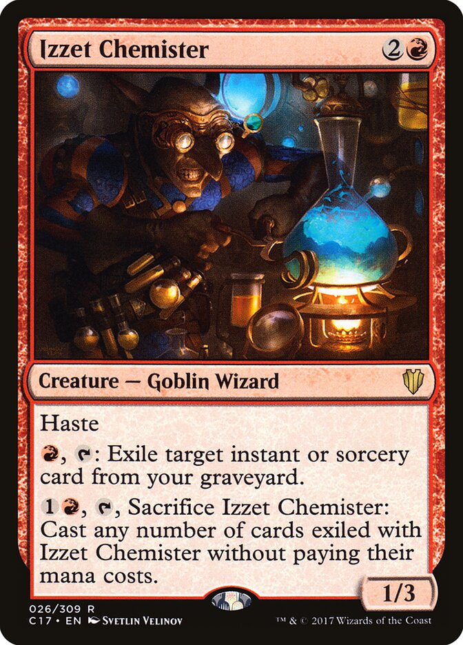 Quimiomante Izzet / Izzet Chemister - Magic: The Gathering - MoxLand