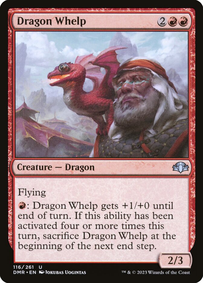 Filhote de Dragão / Dragon Whelp - Magic: The Gathering - MoxLand