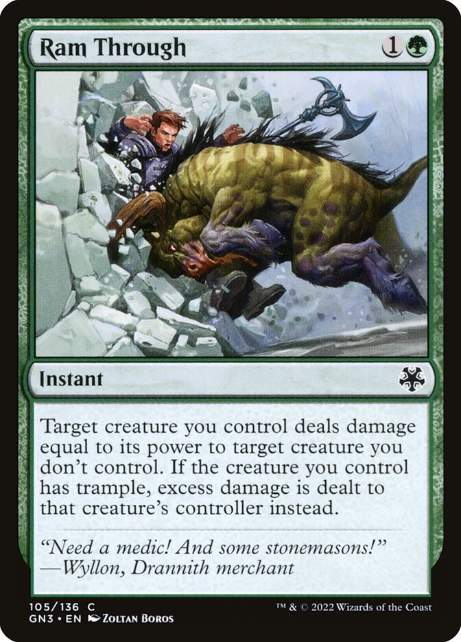 Carneirada / Ram Through - Magic: The Gathering - MoxLand