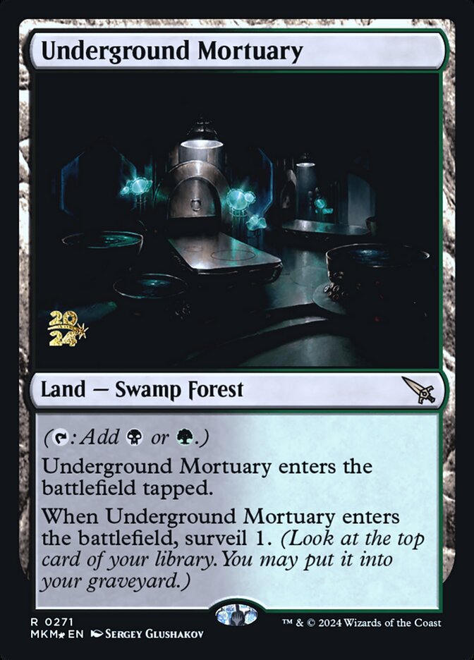 Mortuário Subterrâneo / Underground Mortuary - Magic: The Gathering - MoxLand