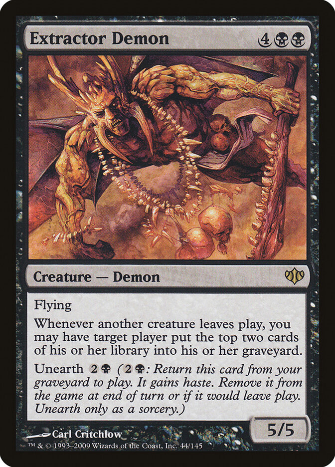 Demônio Extrator / Extractor Demon - Magic: The Gathering - MoxLand