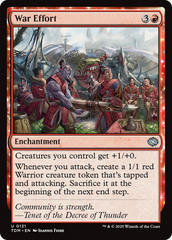 Esforços de Guerra / War Effort - Magic: The Gathering - MoxLand