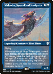 Malcolm, Navegador da Hipervisão / Malcolm, Keen-Eyed Navigator - Magic: The Gathering - MoxLand