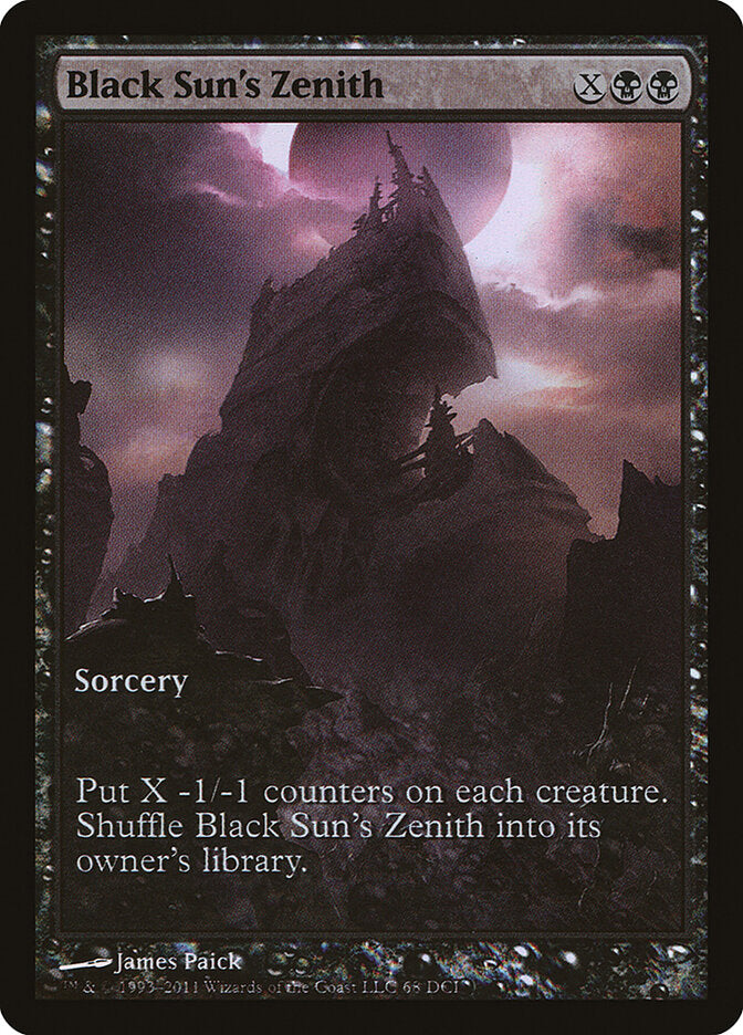 Zênite do Sol Negro / Black Sun's Zenith - Magic: The Gathering - MoxLand