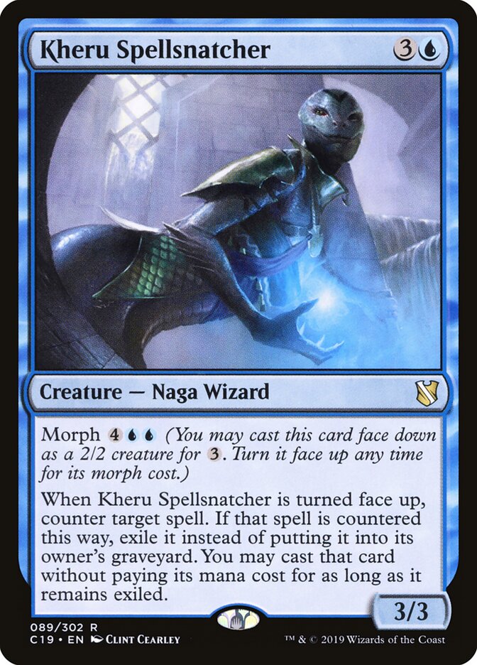 Ladra de Feitiços de Kheru / Kheru Spellsnatcher - Magic: The Gathering - MoxLand