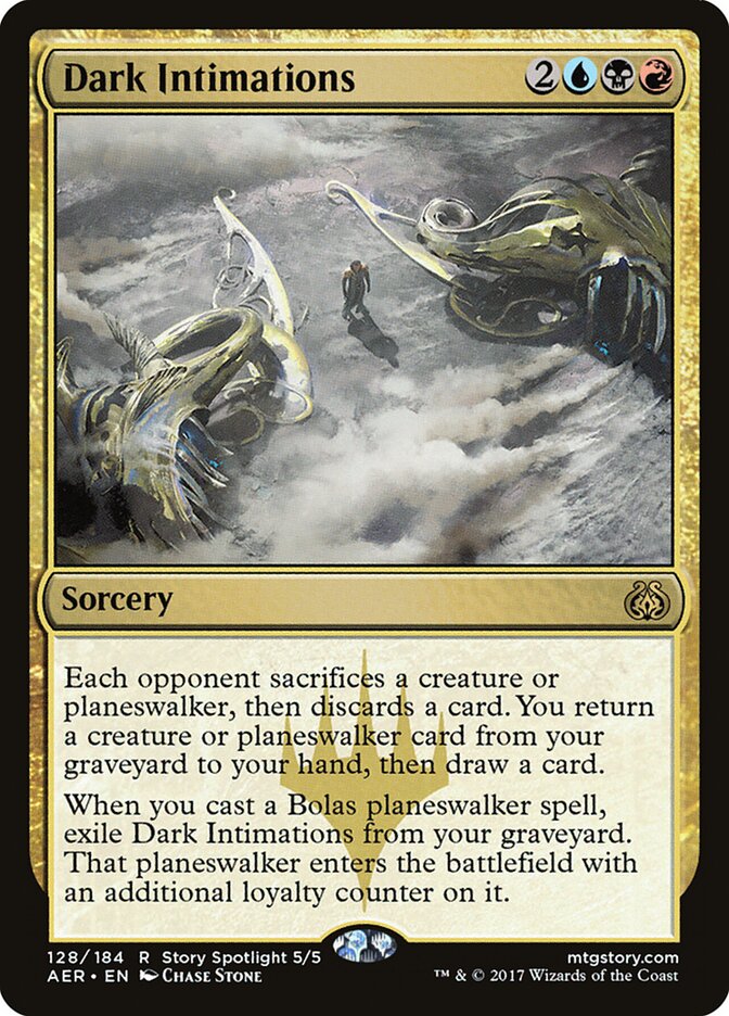 Intimações Sombrias / Dark Intimations - Magic: The Gathering - MoxLand