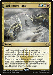Intimações Sombrias / Dark Intimations - Magic: The Gathering - MoxLand