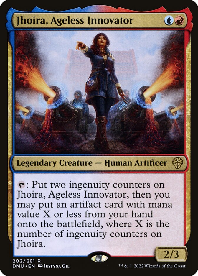 Jhoira, Inovadora Eterna / Jhoira, Ageless Innovator - Magic: The Gathering - MoxLand