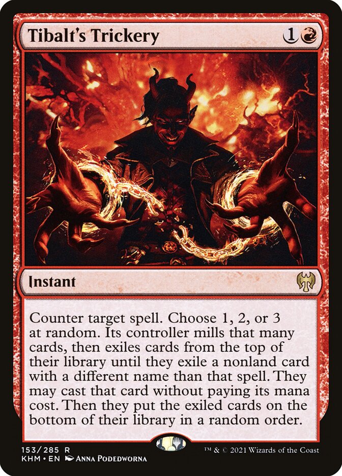 Trapaça de Tibalt / Tibalt's Trickery - Magic: The Gathering - MoxLand