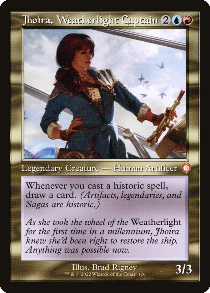 Jhoira, Capitã do Bons Ventos / Jhoira, Weatherlight Captain - Magic: The Gathering - MoxLand