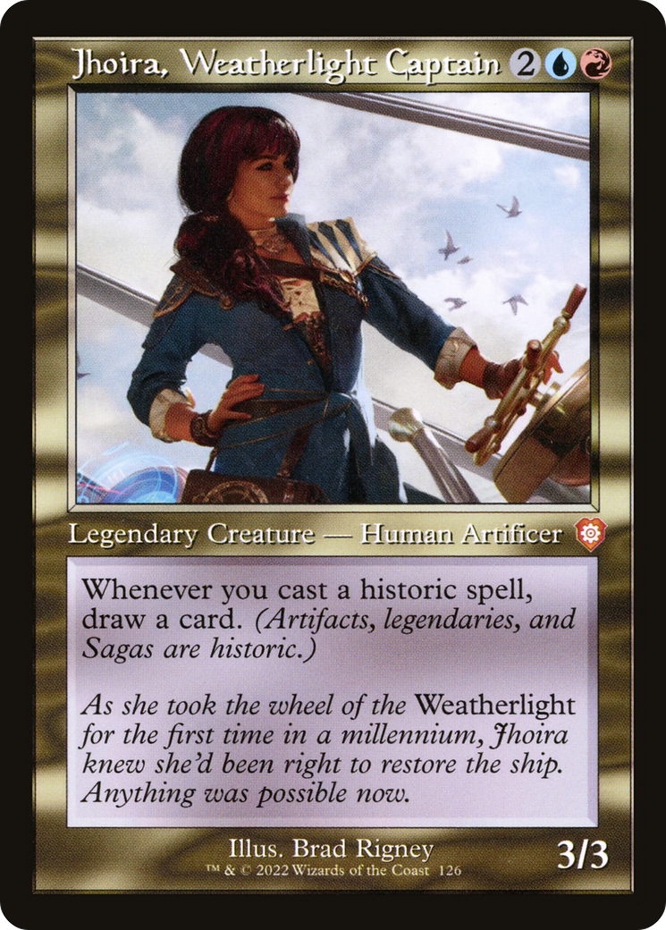 Jhoira, Capitã do Bons Ventos / Jhoira, Weatherlight Captain - Magic: The Gathering - MoxLand