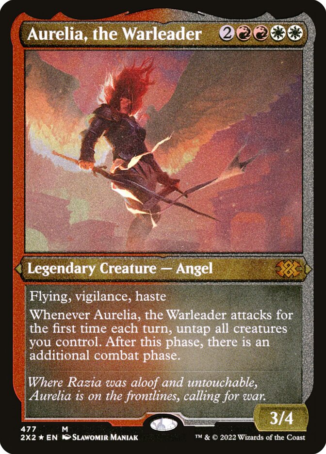 Aurélia, Líder de Guerra / Aurelia, the Warleader - Magic: The Gathering - MoxLand