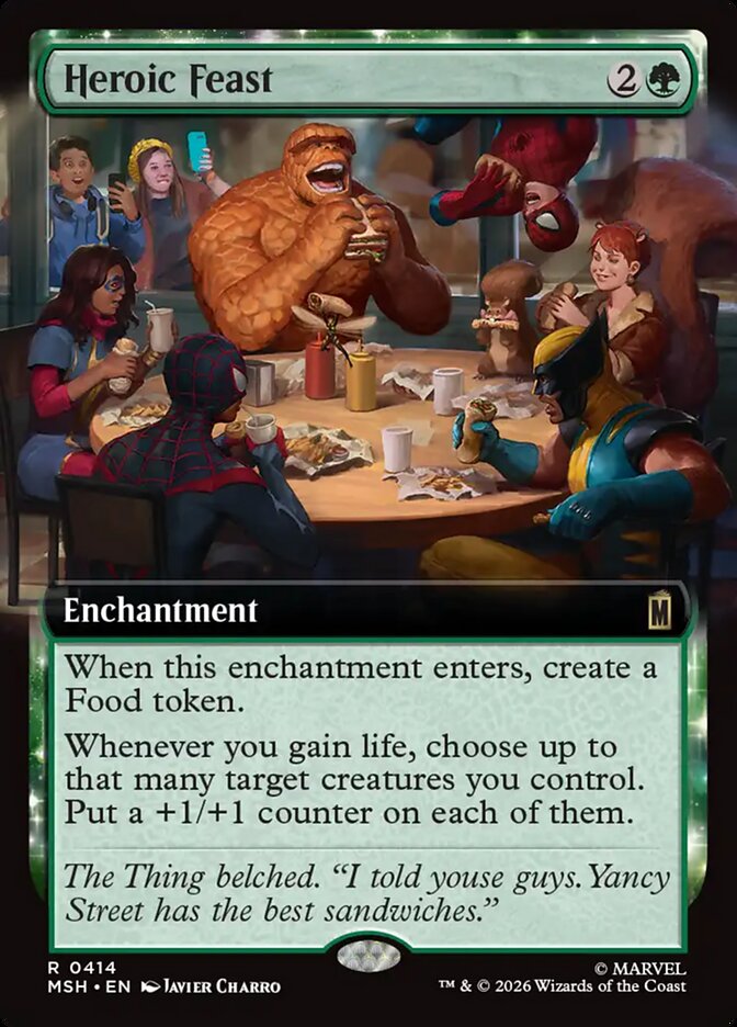 Heroic Feast - Magic: The Gathering - MoxLand