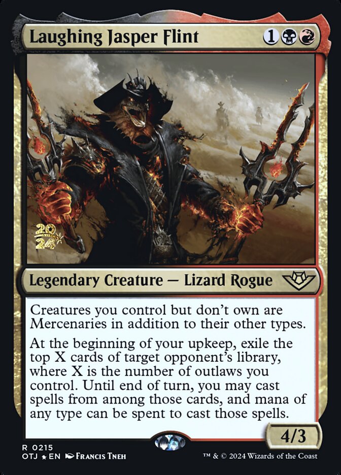 Flint Jaspe Risonho / Laughing Jasper Flint - Magic: The Gathering - MoxLand