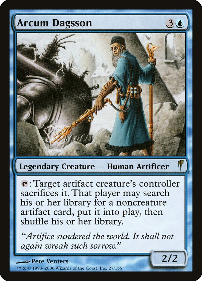 Arcum Dagsson / Arcum Dagsson - Magic: The Gathering - MoxLand