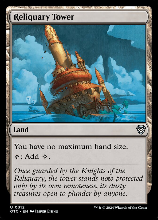 Torre do Relicário / Reliquary Tower - Magic: The Gathering - MoxLand