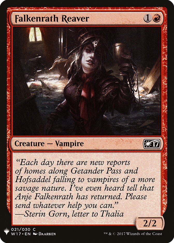 Despojadora Falkenrath / Falkenrath Reaver - Magic: The Gathering - MoxLand