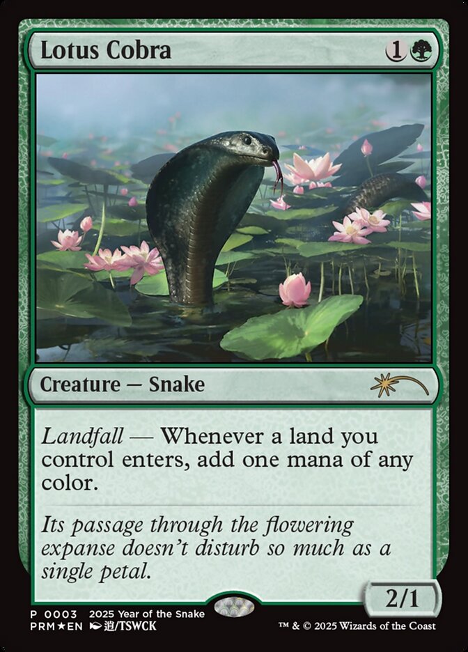 Cobra de Lótus / Lotus Cobra - Magic: The Gathering - MoxLand