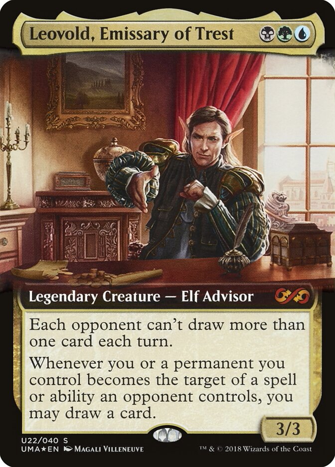 Leovold, Emissário de Trest / Leovold, Emissary of Trest - Magic: The Gathering - MoxLand