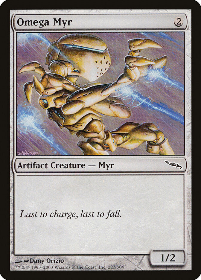Myr Ômega / Omega Myr - Magic: The Gathering - MoxLand