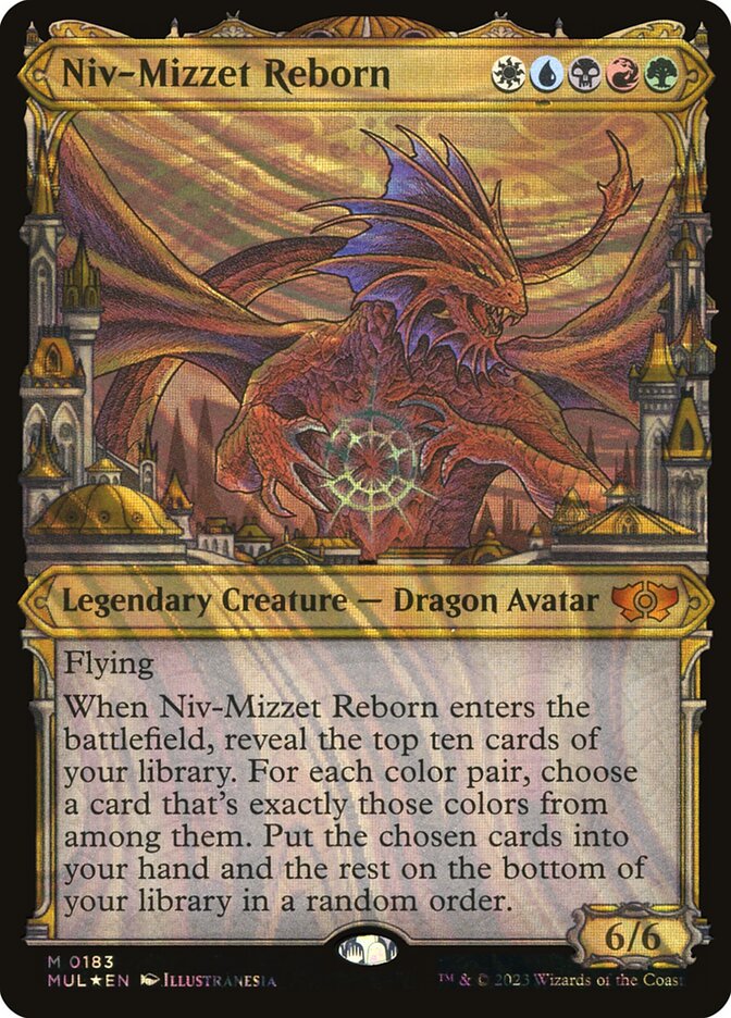 Niv-Mizzet Renascido / Niv-Mizzet Reborn - Magic: The Gathering - MoxLand