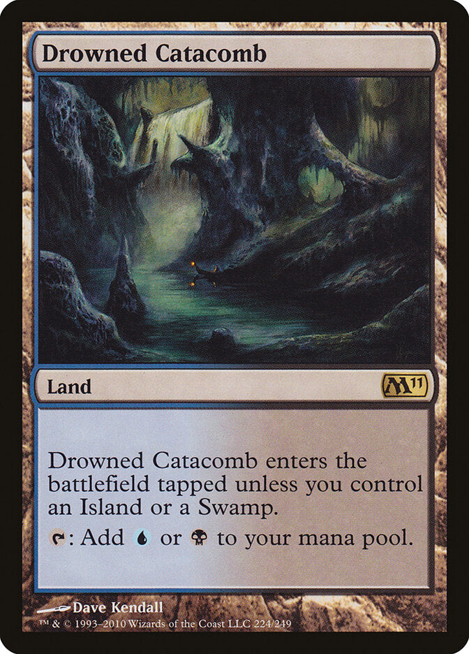 Catacumba Submersa / Drowned Catacomb - Magic: The Gathering - MoxLand