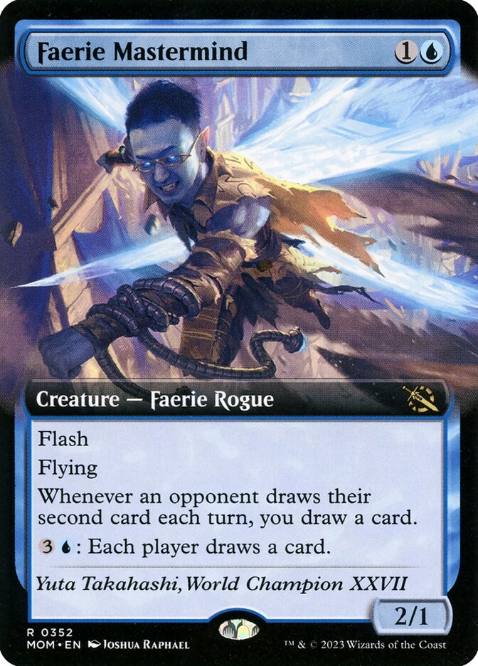 Mente Mestra Feérica / Faerie Mastermind - Magic: The Gathering - MoxLand