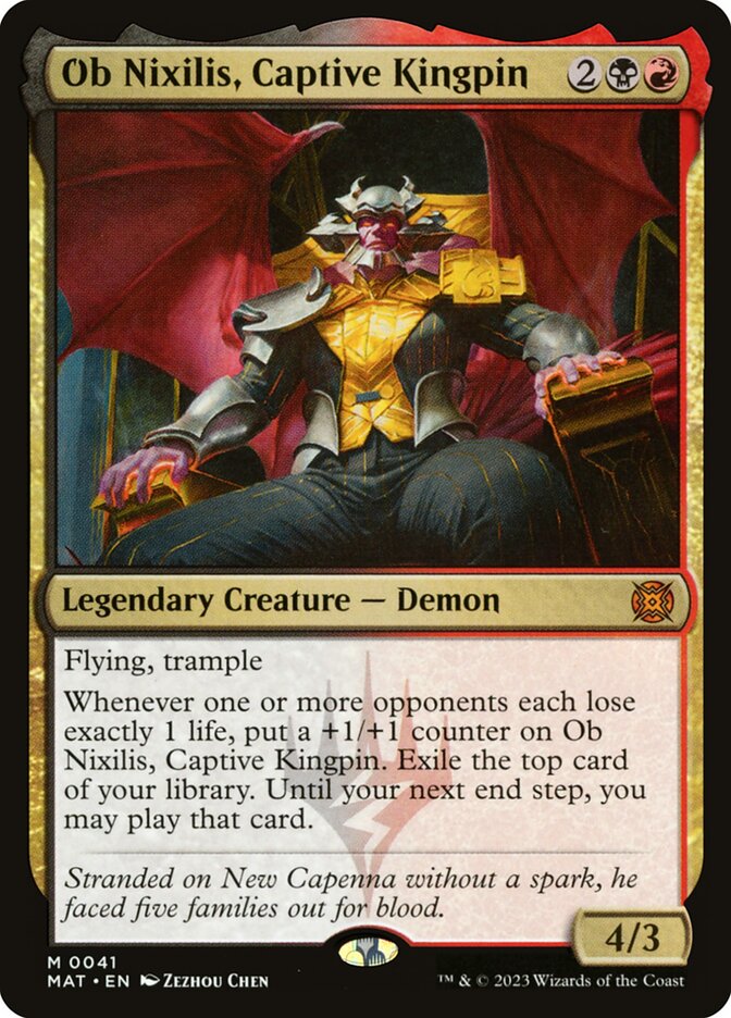 Ob Nixilis, Chefão Cativo / Ob Nixilis, Captive Kingpin - Magic: The Gathering - MoxLand
