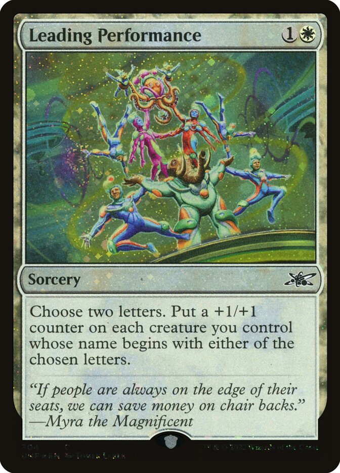 Leading Performance - Magic: The Gathering - MoxLand