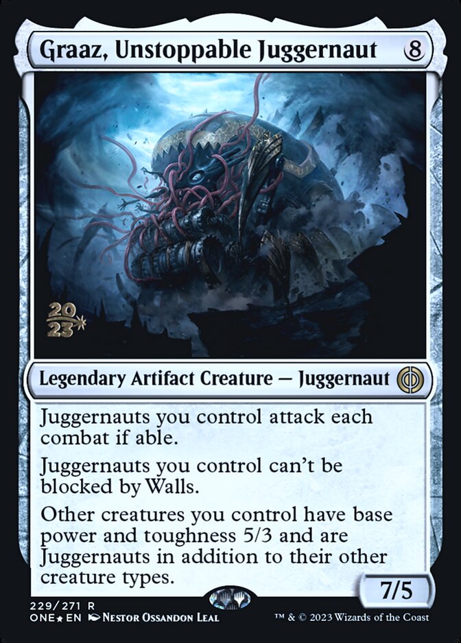 Graaz, Juggernaut Irrefreável / Graaz, Unstoppable Juggernaut - Magic: The Gathering - MoxLand