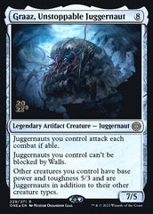 Graaz, Juggernaut Irrefreável / Graaz, Unstoppable Juggernaut - Magic: The Gathering - MoxLand