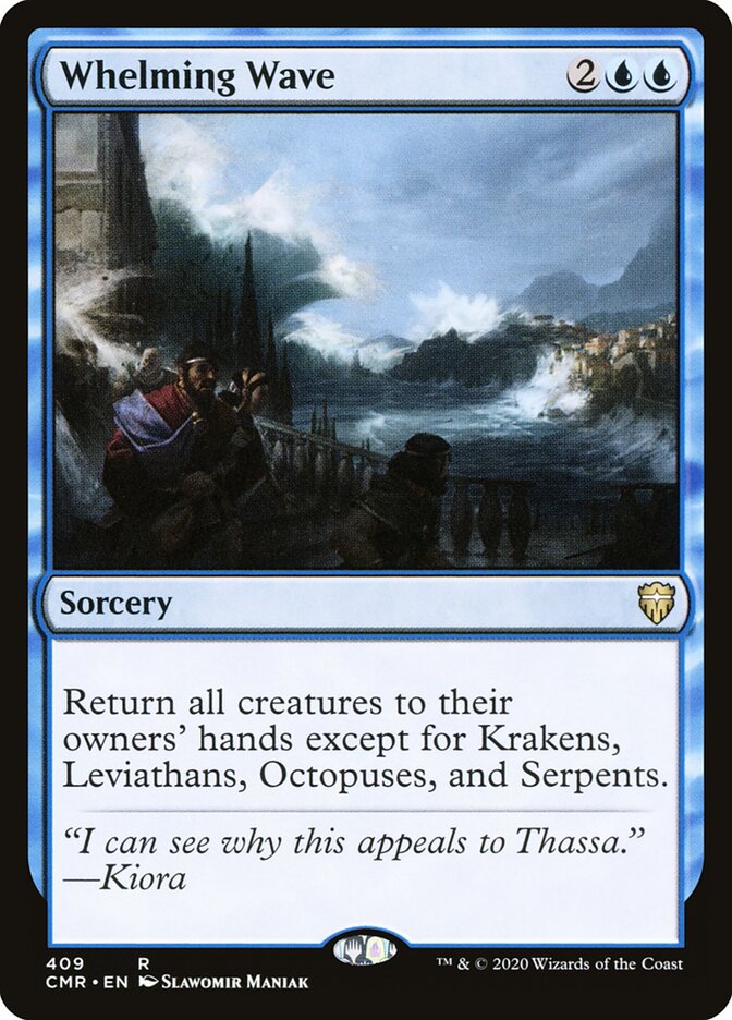 Onda Imersora / Whelming Wave - Magic: The Gathering - MoxLand